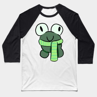 Froggie Scarf Baseball T-Shirt